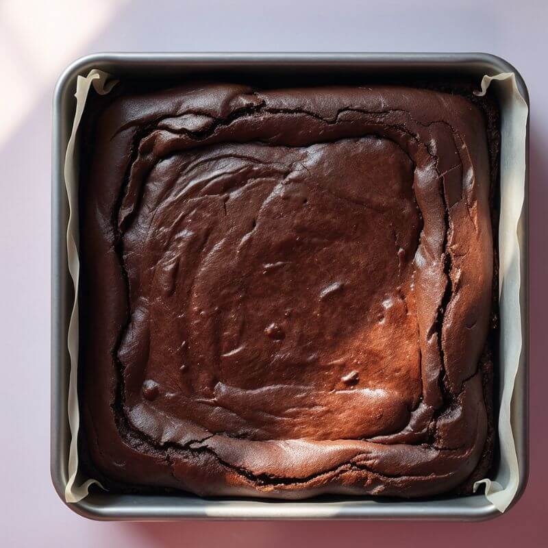 Porque meu Brownie Afunda no Meio