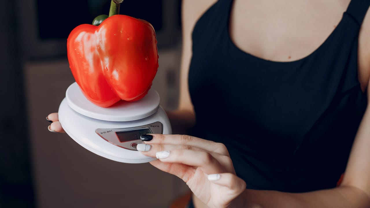 Balança de cozinha digital para confeitaria precisa
