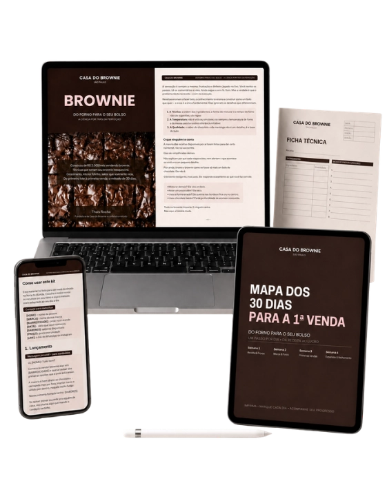 Brownie - Do Forno Para o Seu Bolso, e a Ciência Por Trás da Perfeição